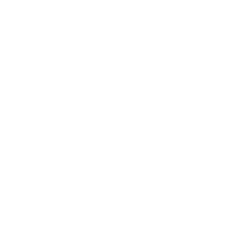 Minimalistic logo of a planet with a ring surrounding it